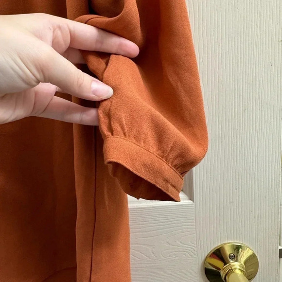 Maurices long sleeve flowy blouse - Picture 3 of 5